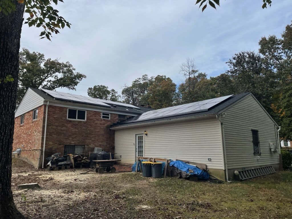 Efficient Solar Installation on Rancher Corner House