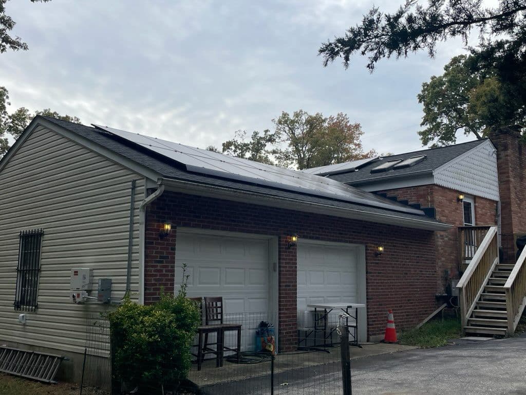 Efficient Solar Installation on Rancher Corner House